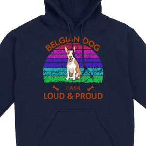 Custom Bull Terrier Basic Tee - Loud & Proud Personalized Dog Lovers Gift - 89Prints