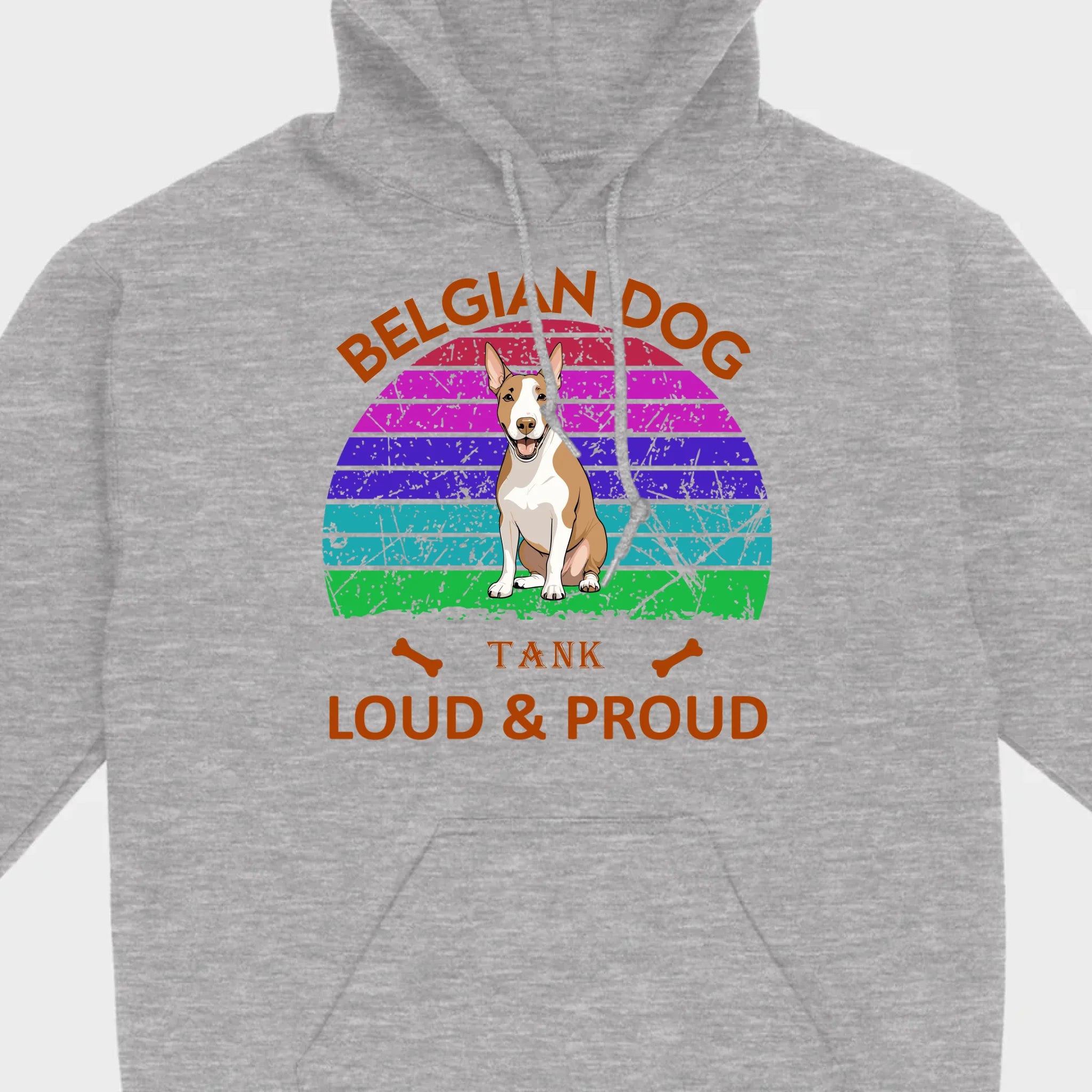 Custom Bull Terrier Basic Tee - Loud & Proud Personalized Dog Lovers Gift - 89Prints