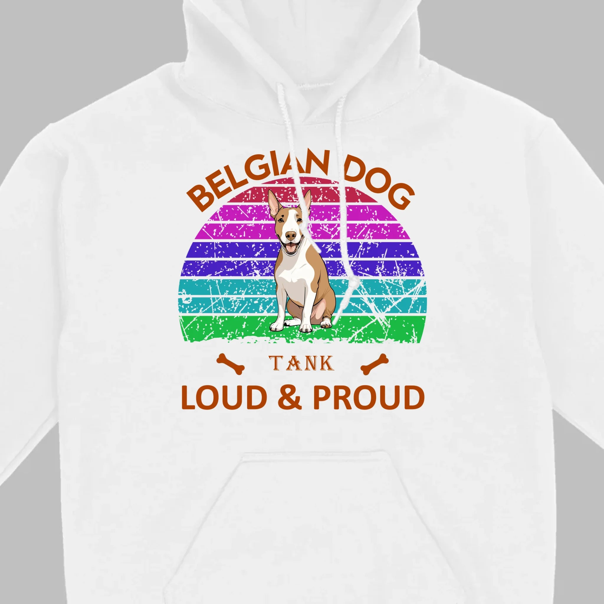 Custom Bull Terrier Basic Tee - Loud & Proud Personalized Dog Lovers Gift - 89Prints