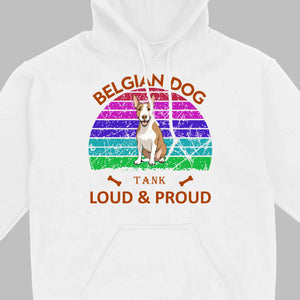 Custom Bull Terrier Basic Tee - Loud & Proud Personalized Dog Lovers Gift - 89Prints
