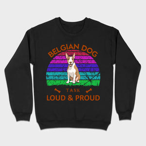 Custom Bull Terrier Basic Tee - Loud & Proud Personalized Dog Lovers Gift - 89Prints