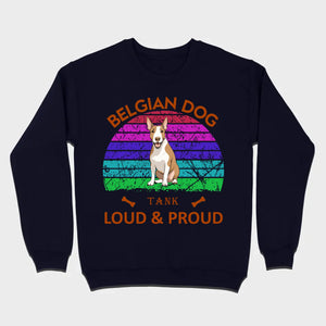 Custom Bull Terrier Basic Tee - Loud & Proud Personalized Dog Lovers Gift - 89Prints