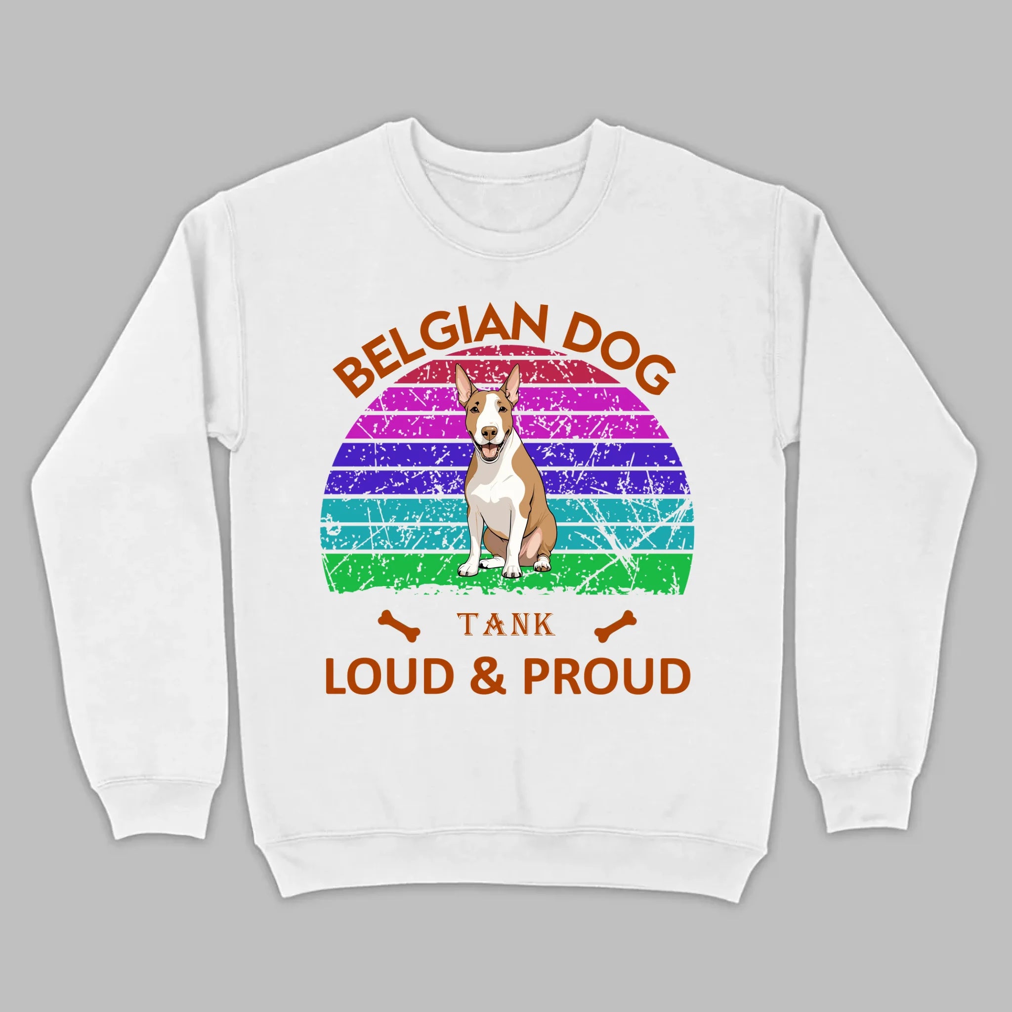 Custom Bull Terrier Basic Tee - Loud & Proud Personalized Dog Lovers Gift - 89Prints
