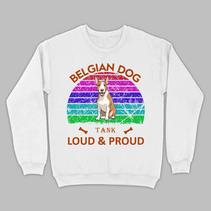 Custom Bull Terrier Basic Tee - Loud & Proud Personalized Dog Lovers Gift - 89Prints