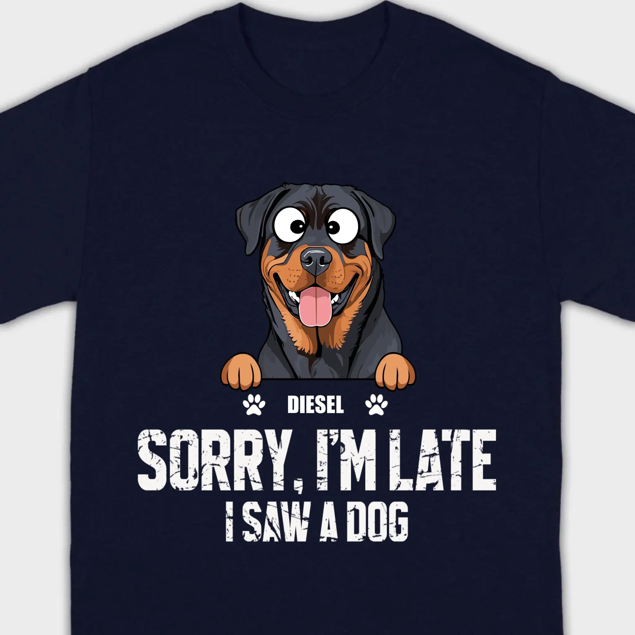 Rottweiler Basic Tee - Personalized 