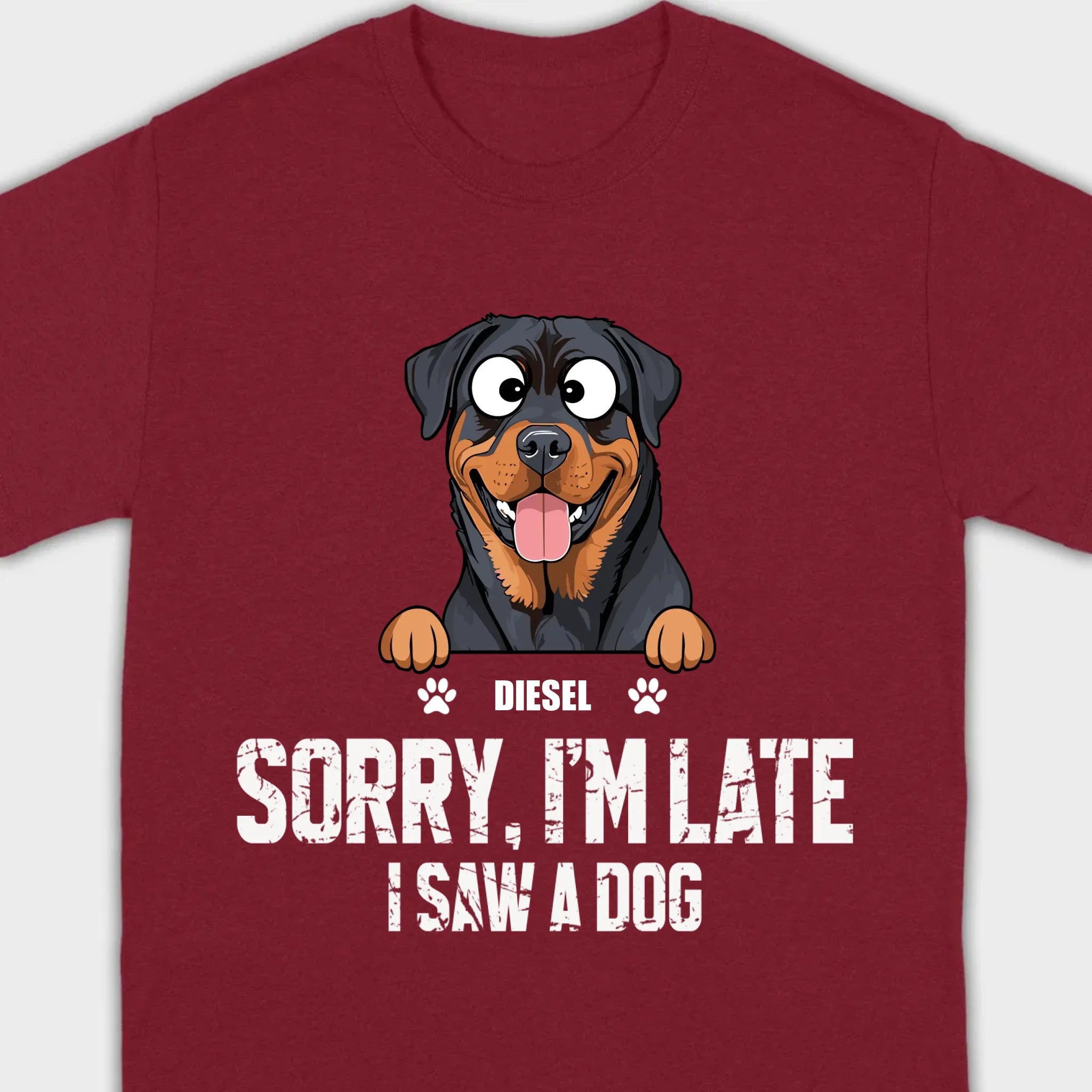 Rottweiler Basic Tee - Personalized 