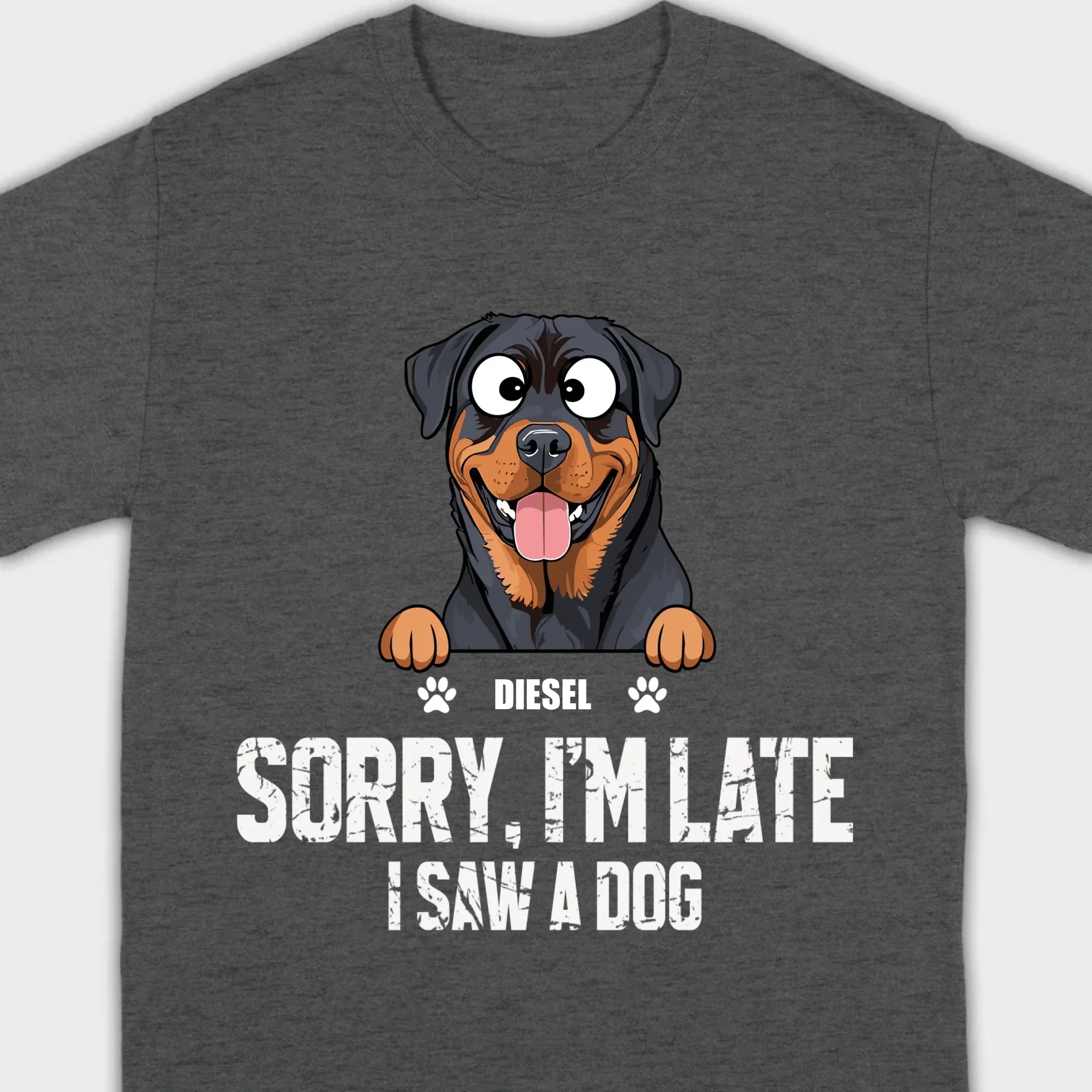 Rottweiler Basic Tee - Personalized 