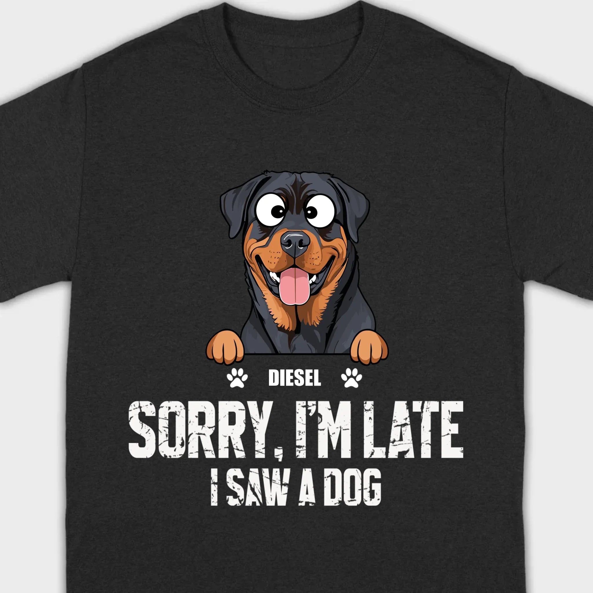 Rottweiler Basic Tee - Personalized 