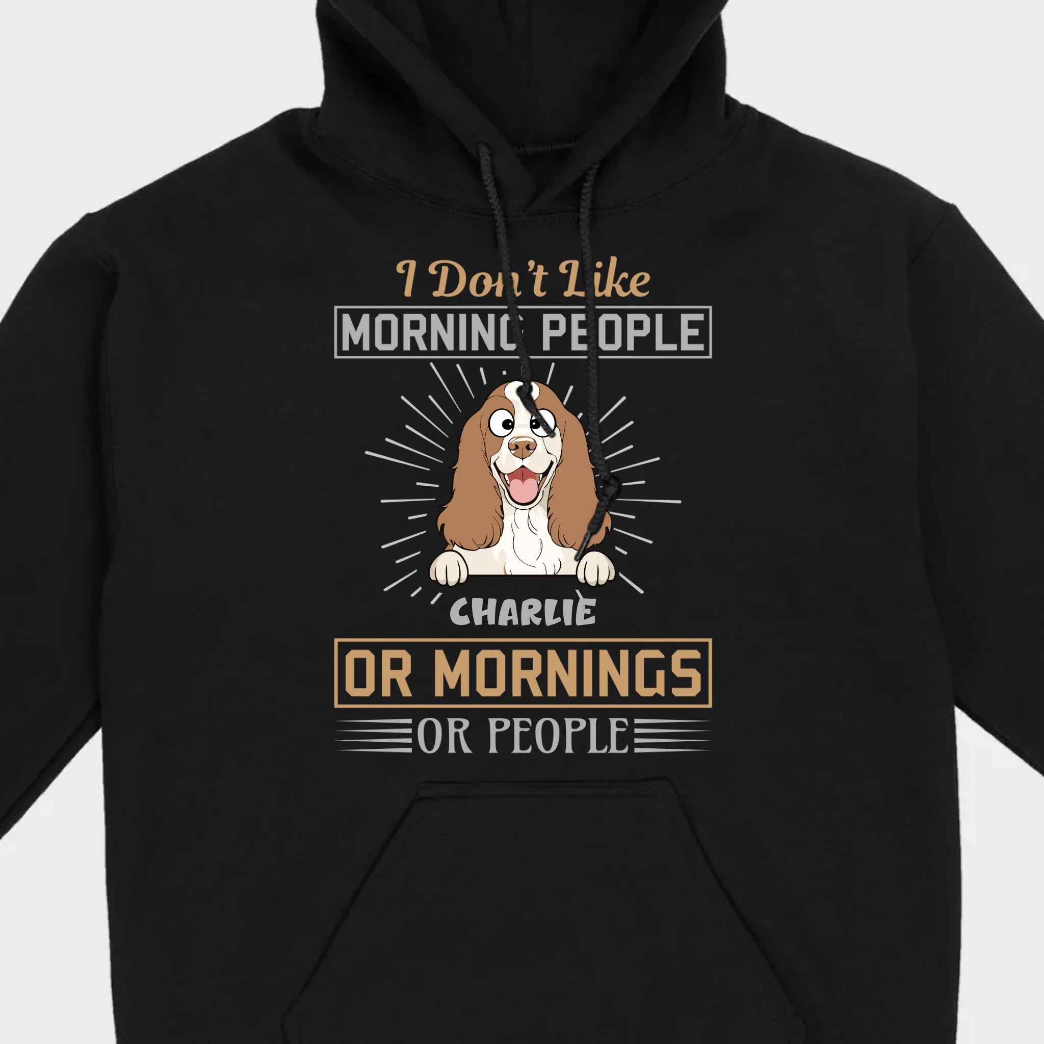 Personalized American Cocker Spaniel Basic Tee With 