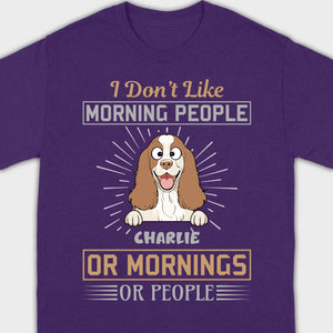 Personalized American Cocker Spaniel Basic Tee With 