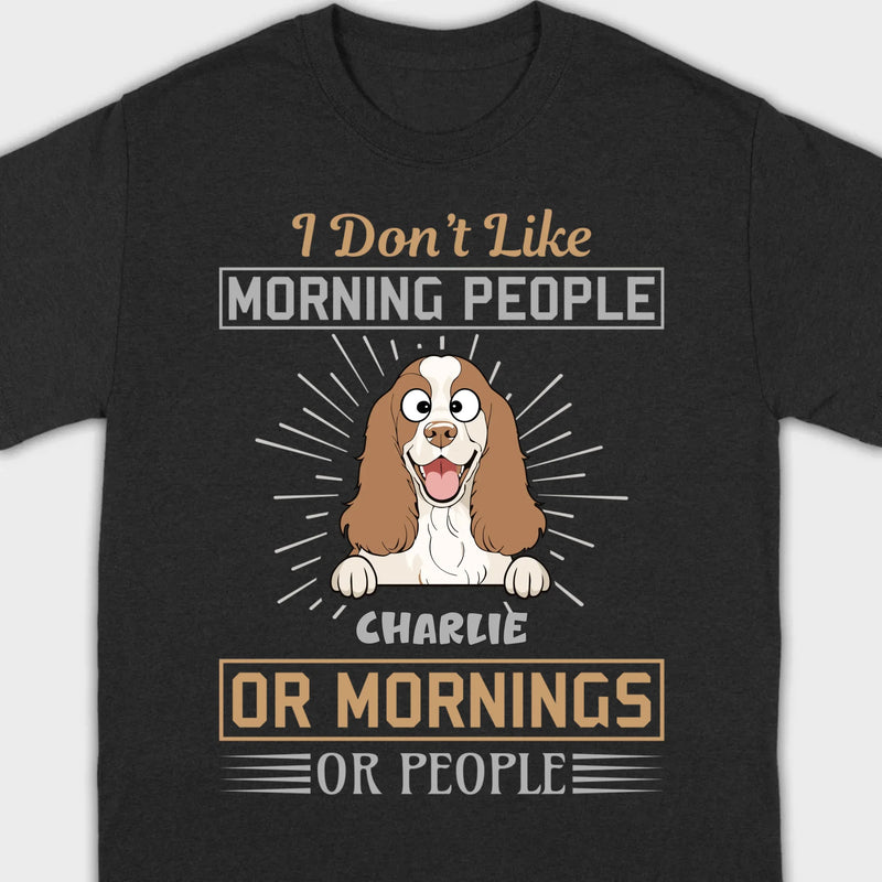 Personalized American Cocker Spaniel Basic Tee With 