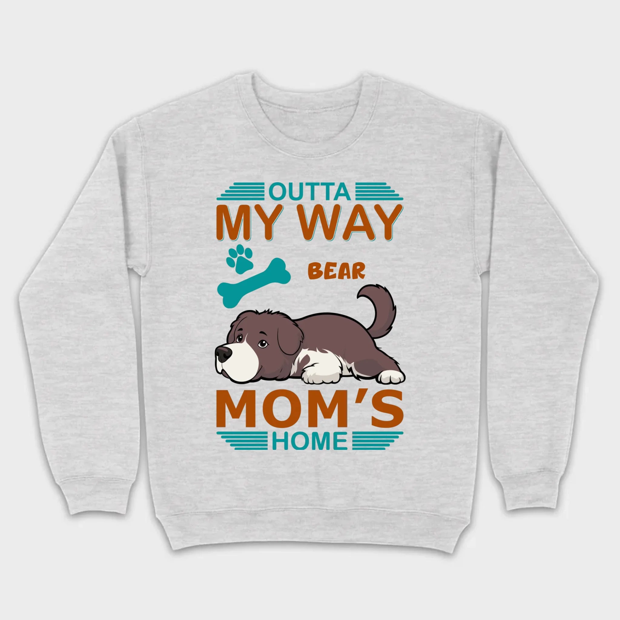 Custom Newfoundland T-Shirts - Outta My Way Mom’s Home Personalized Dog Basic Tee - 89Prints