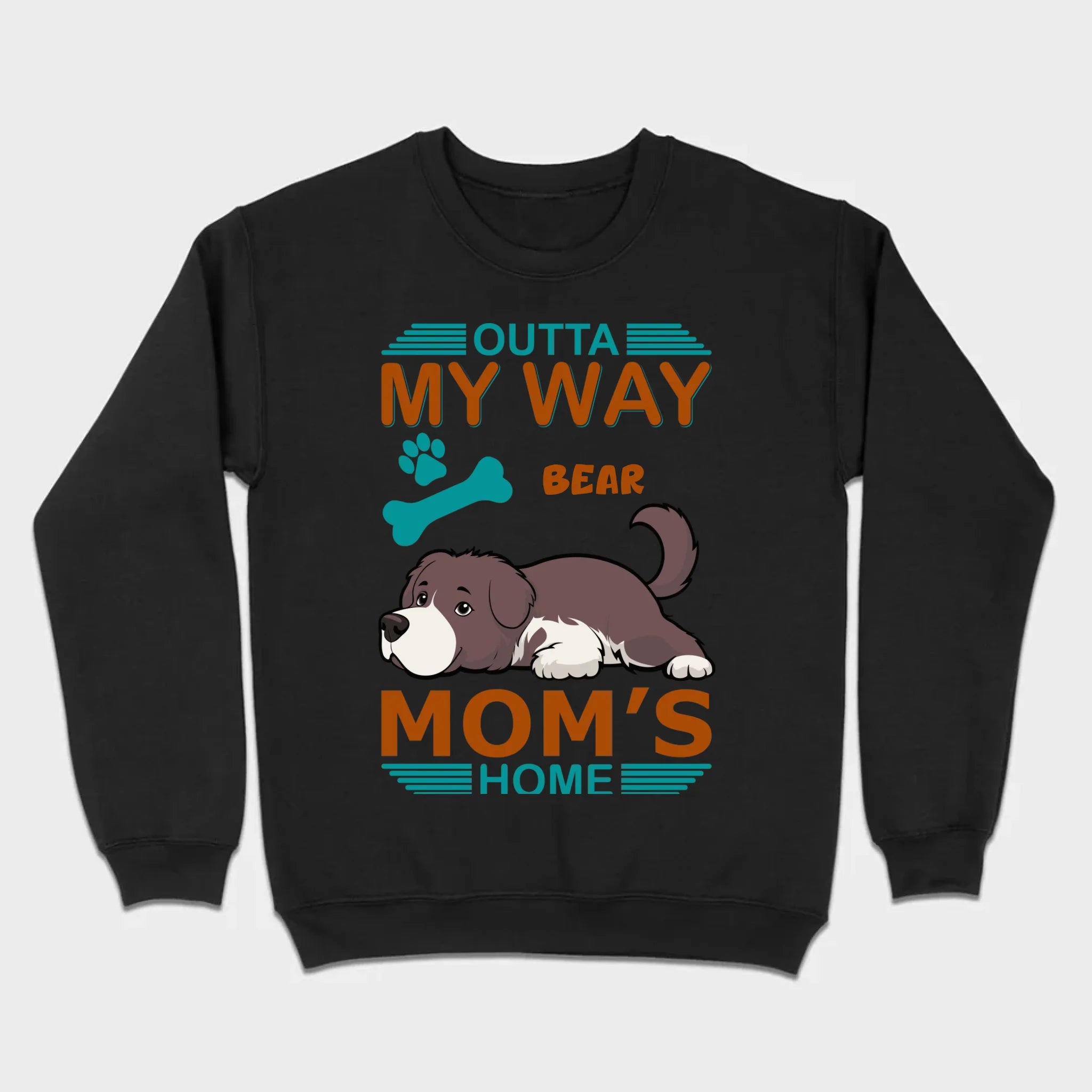 Custom Newfoundland T-Shirts - Outta My Way Mom’s Home Personalized Dog Basic Tee - 89Prints