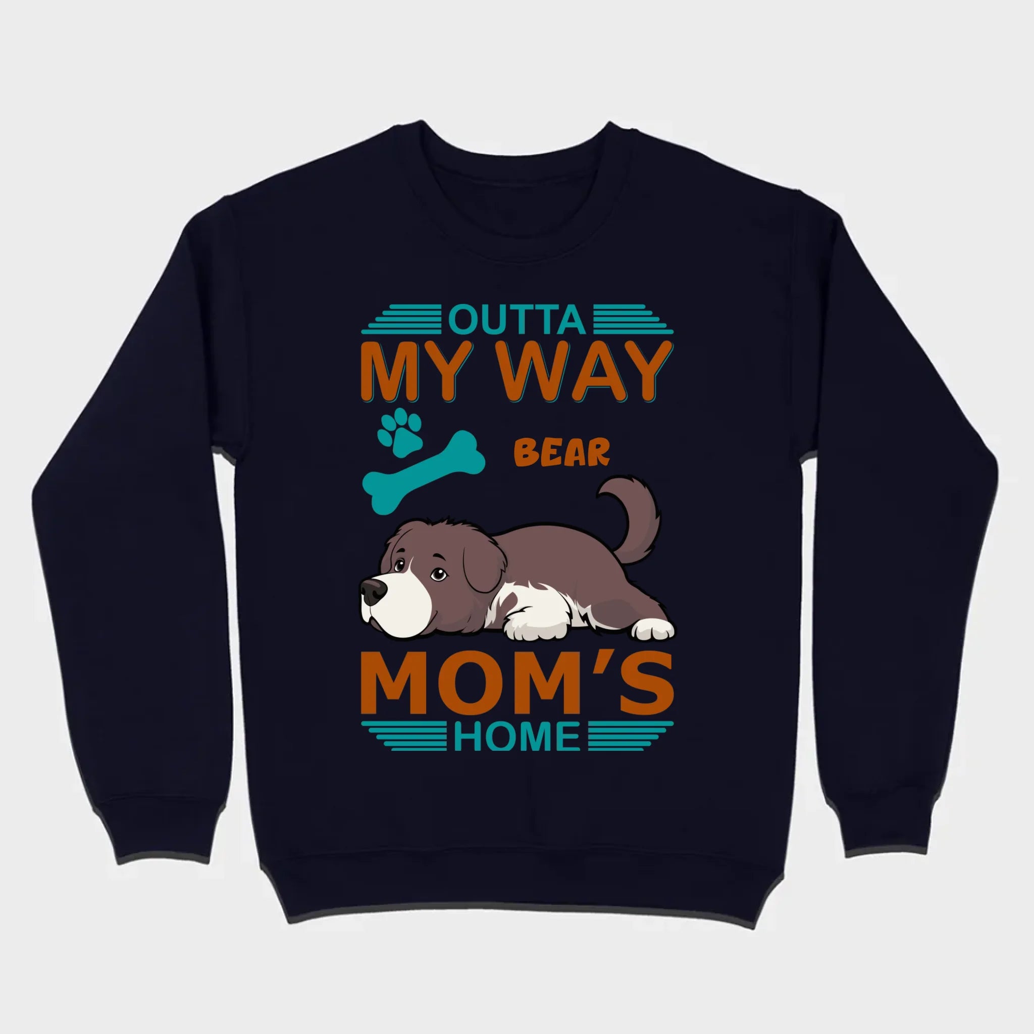 Custom Newfoundland T-Shirts - Outta My Way Mom’s Home Personalized Dog Basic Tee - 89Prints