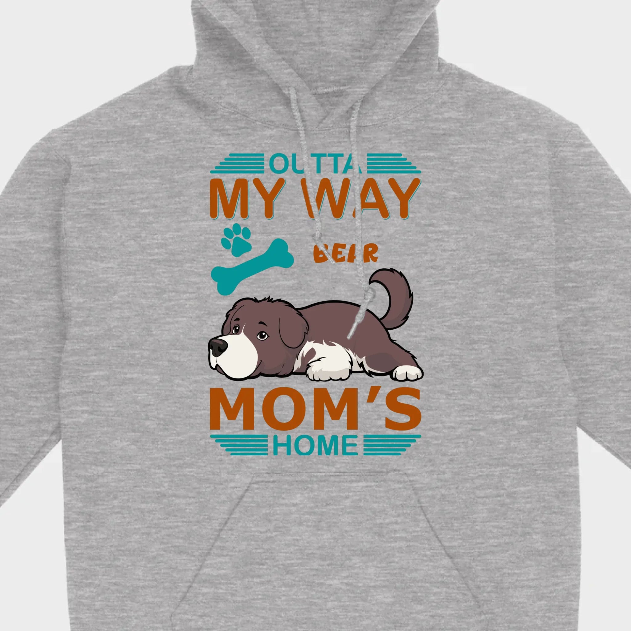 Custom Newfoundland T-Shirts - Outta My Way Mom’s Home Personalized Dog Basic Tee - 89Prints