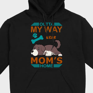Custom Newfoundland T-Shirts - Outta My Way Mom’s Home Personalized Dog Basic Tee - 89Prints