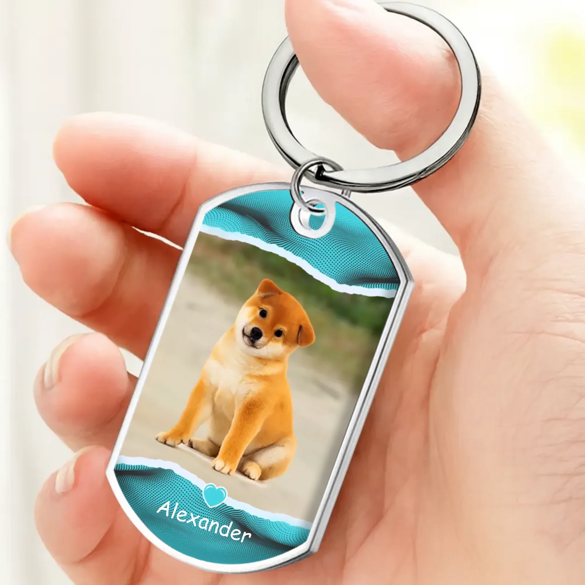 Personalized Pet Photo & Name Keychain “Never Forgotten Friends” – Custom Memorial Keepsake Gift - 89Prints