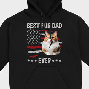 89Prints Custom Pet T-Shirt - Show Love for the 'Best Pet Dad Ever' with Personalization!