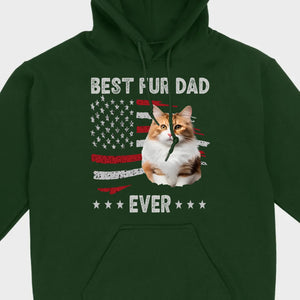 89Prints Custom Pet T-Shirt - Show Love for the 'Best Pet Dad Ever' with Personalization!