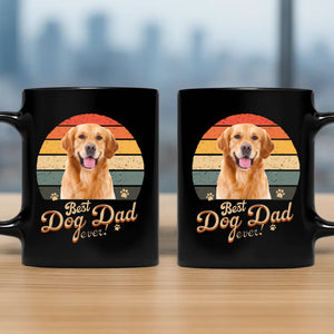 Meaningful Gift For Dog Lovers - Custom Best Dog Dad/Mom Ever Black Mug - 89Prints