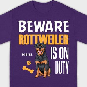 Custom Rottweiler T-Shirts 