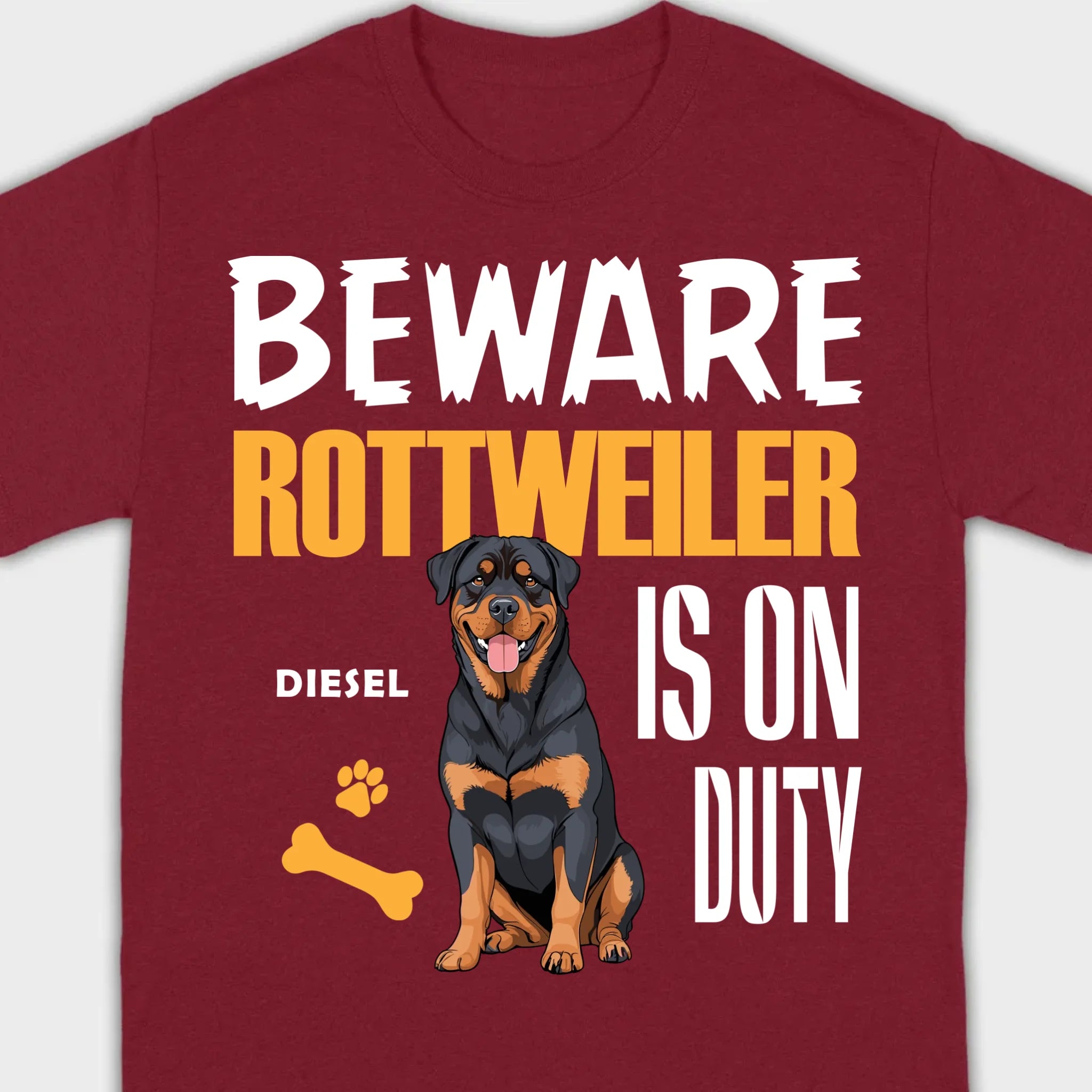 Custom Rottweiler T-Shirts 