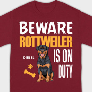 Custom Rottweiler T-Shirts 