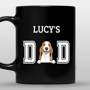 Cherished Custom Dog Dad Mug – Personalized Dog Coffee Mug - 89Prints