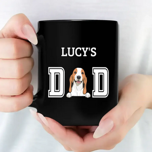 Cherished Custom Dog Dad Mug – Personalized Dog Coffee Mug - 89Prints