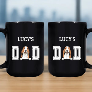 Cherished Custom Dog Dad Mug – Personalized Dog Coffee Mug - 89Prints