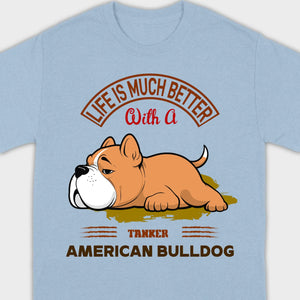 Dog Lovers Tee Shirts With 