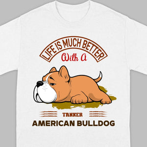 Dog Lovers Tee Shirts With 
