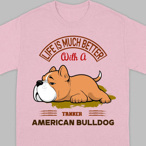 Dog Lovers Tee Shirts With 