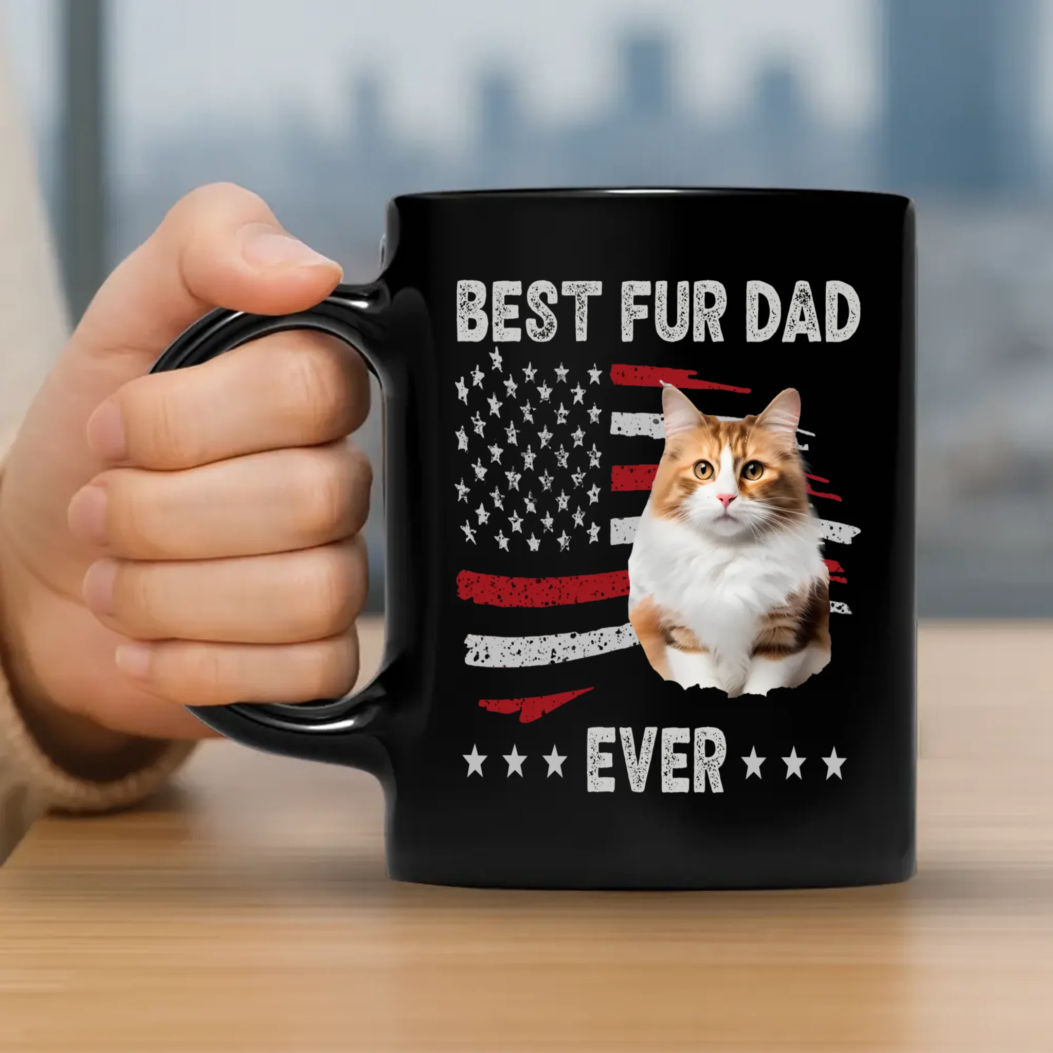 Special Best Fur Dad Personalized Pet Photo Mug – Custom Gift - 89 Prints