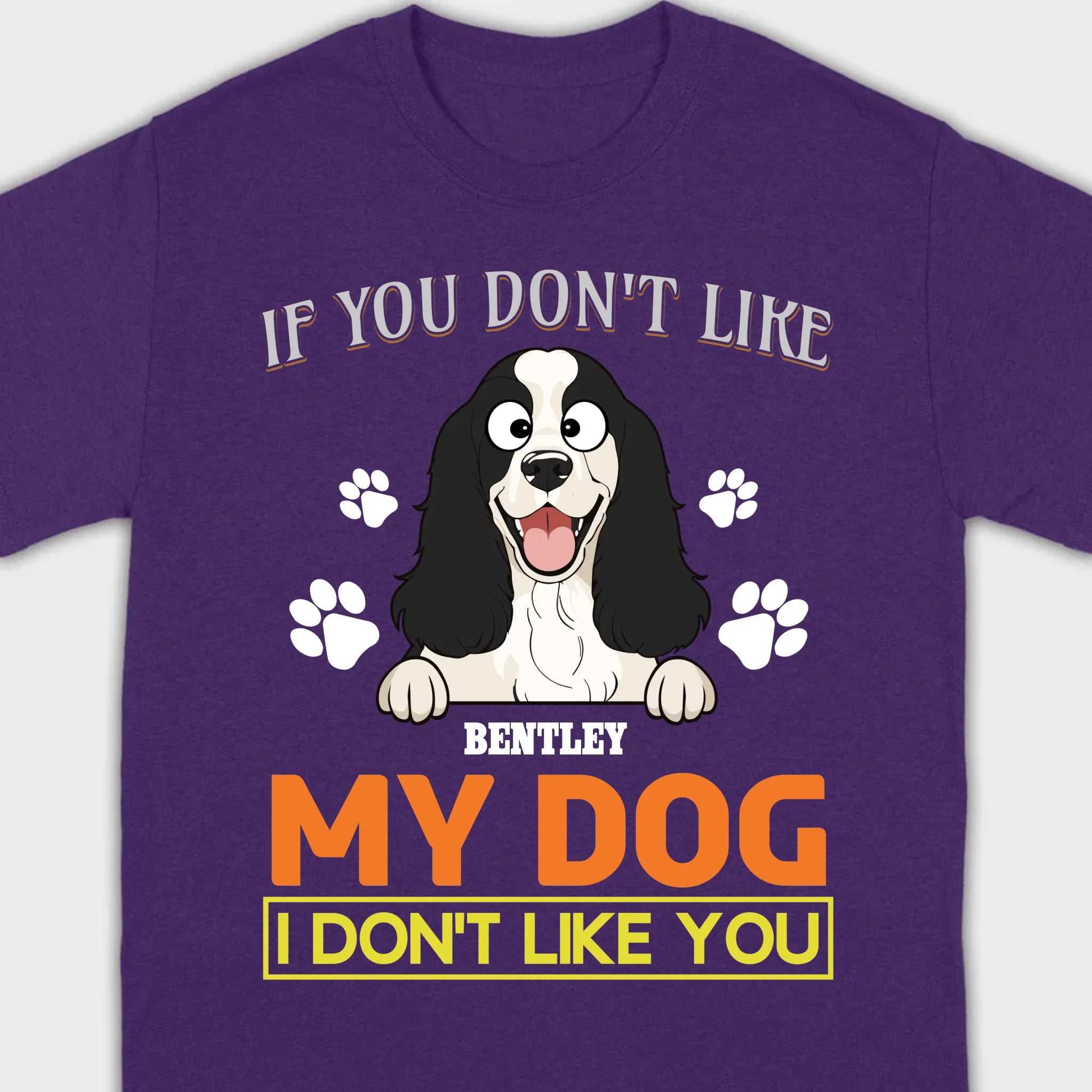 Dog Lover Tee With 