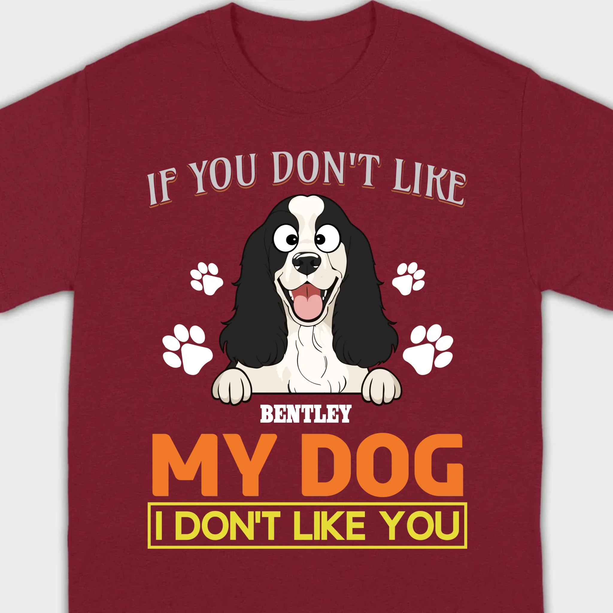 Dog Lover Tee With 