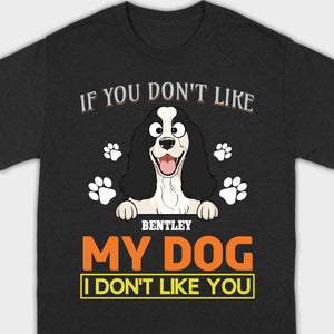 Dog Lover Tee With 