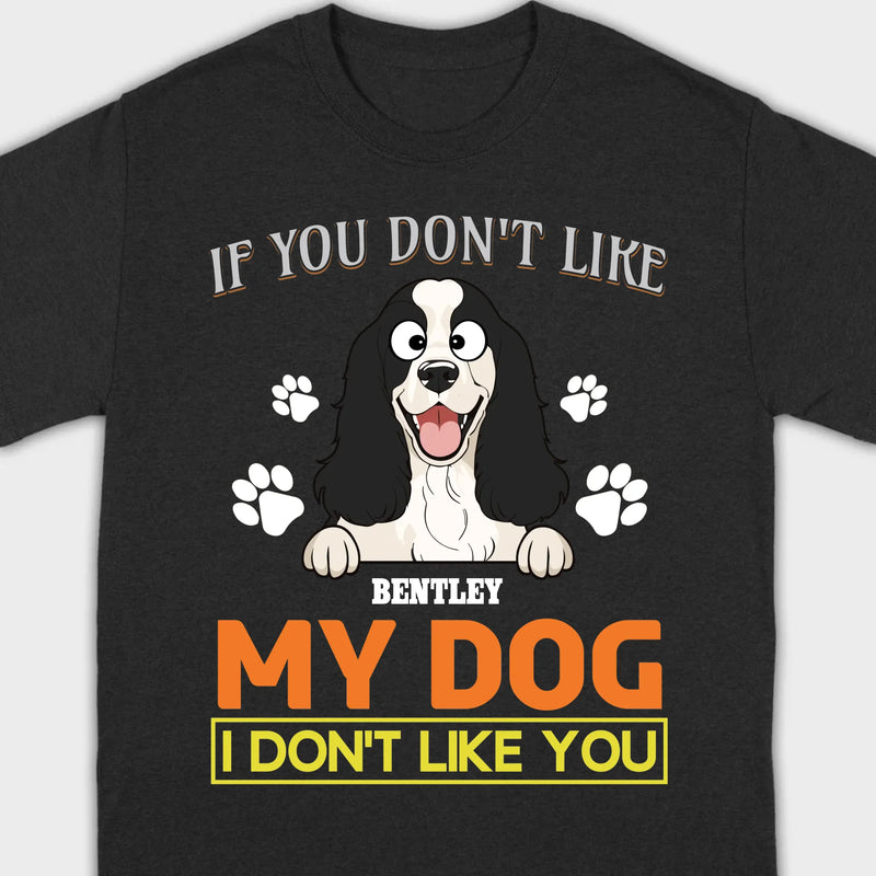 Dog Lover Tee With 