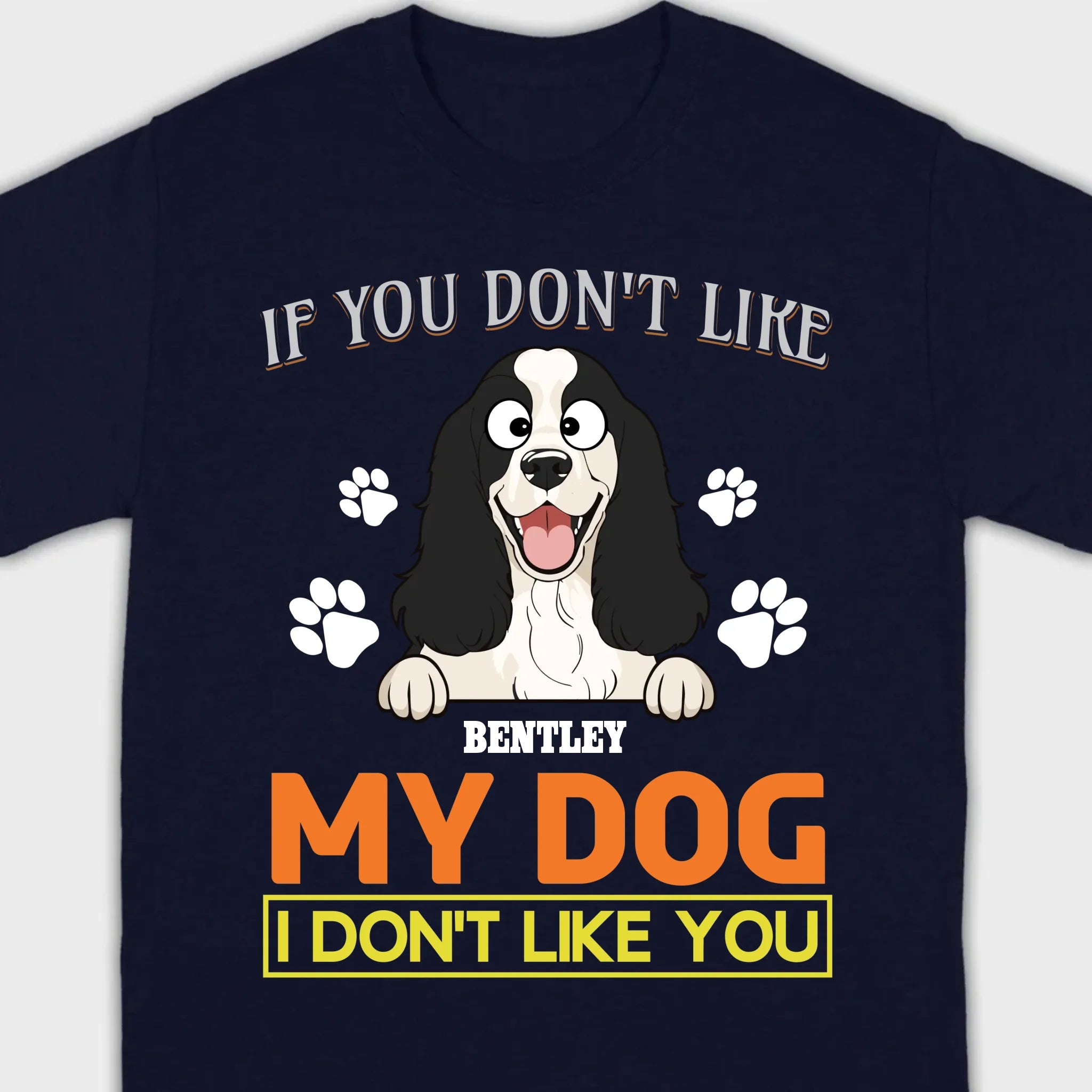 Dog Lover Tee With 