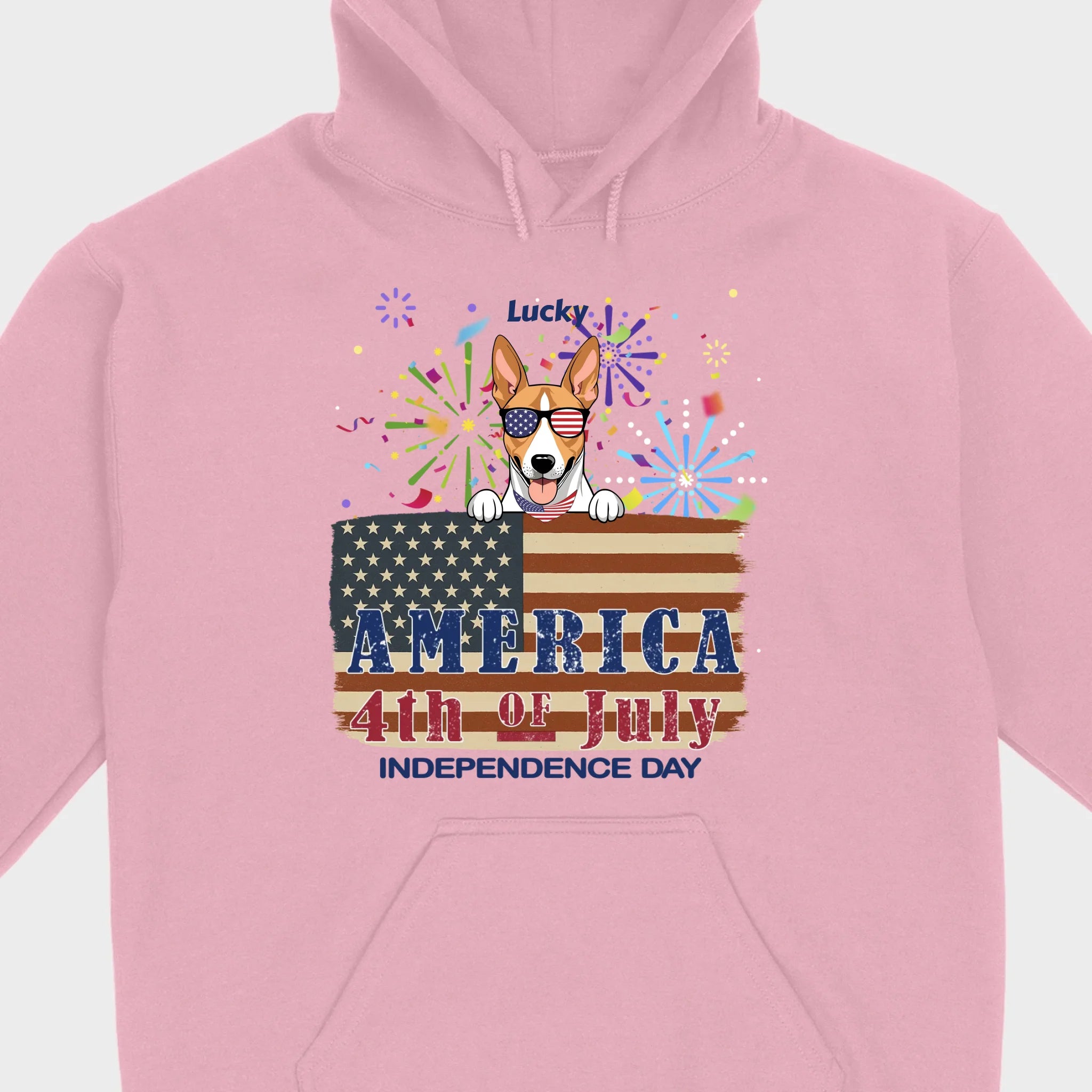 Cool Dog Lover Sweatshirt – America Independence Day 4th of July - 89Prints