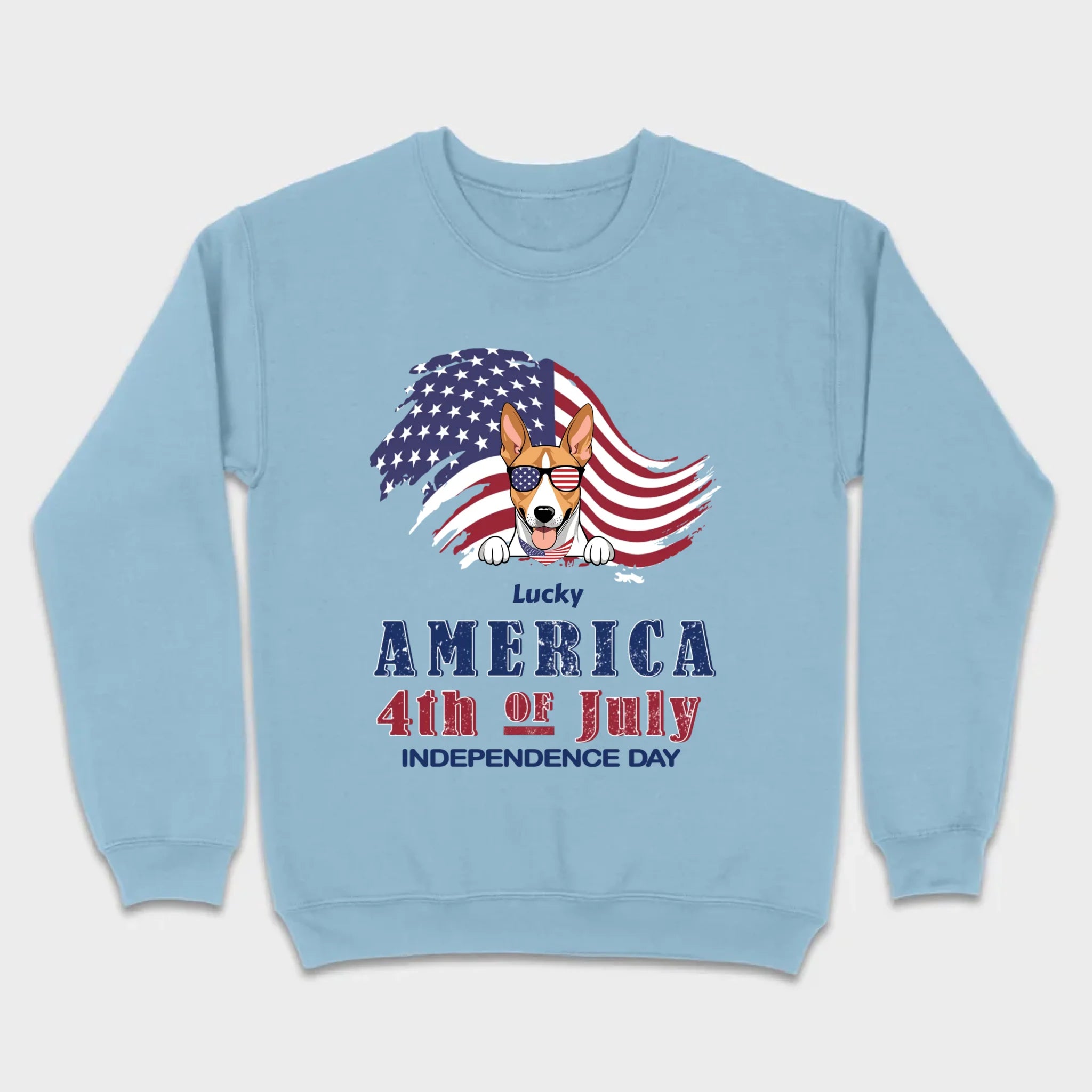 Independence Day Dog T-Shirt – Funny 4th of July America Tee - 89Prints