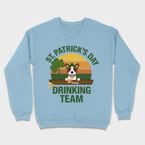 Personalized Lucky Pup Tee – St. Patrick’s Day Funny Dog Graphic with Beer Mug - 89Prints