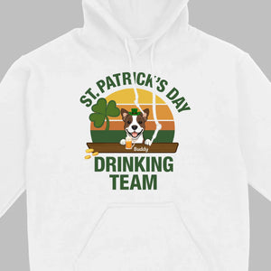 Personalized Lucky Pup Tee – St. Patrick’s Day Funny Dog Graphic with Beer Mug - 89Prints