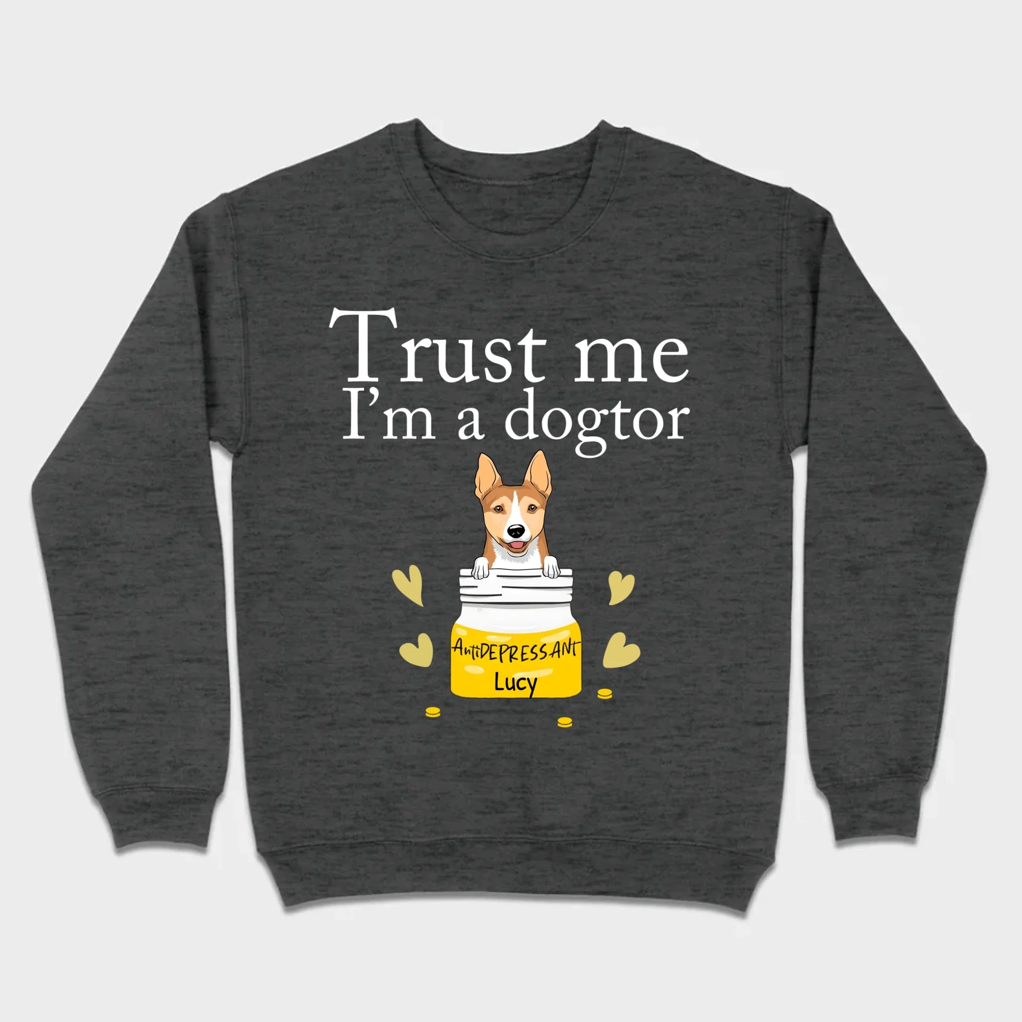 Trust Me, I'm a Dogtor T-Shirt – Custom Dog Icons & Names by 89Prints
