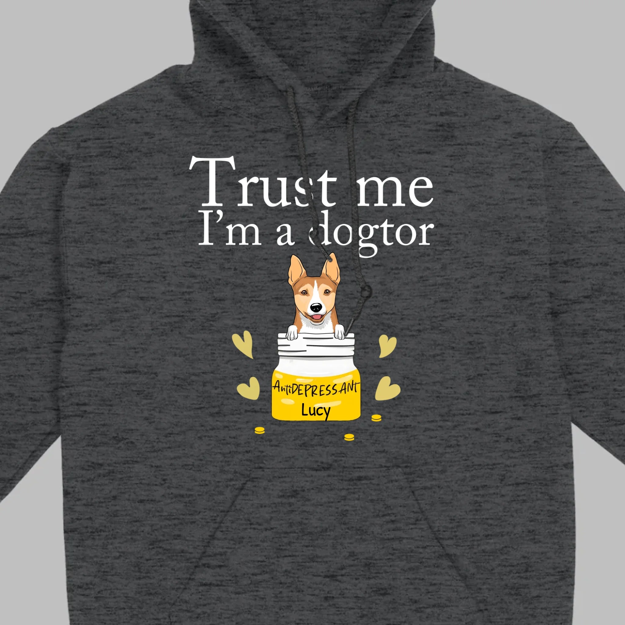 Trust Me, I'm a Dogtor T-Shirt – Custom Dog Icons & Names by 89Prints