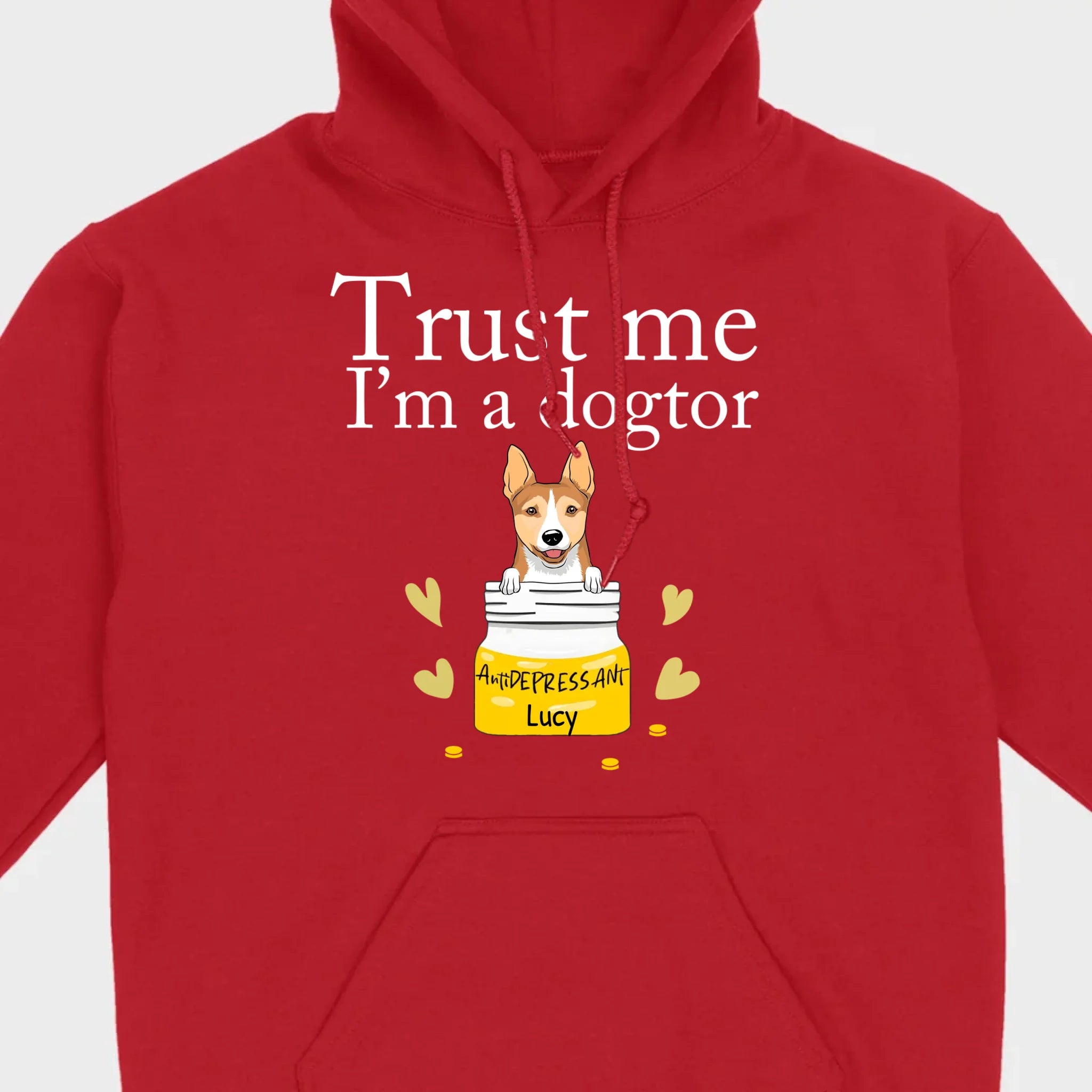 Trust Me, I'm a Dogtor T-Shirt – Custom Dog Icons & Names by 89Prints