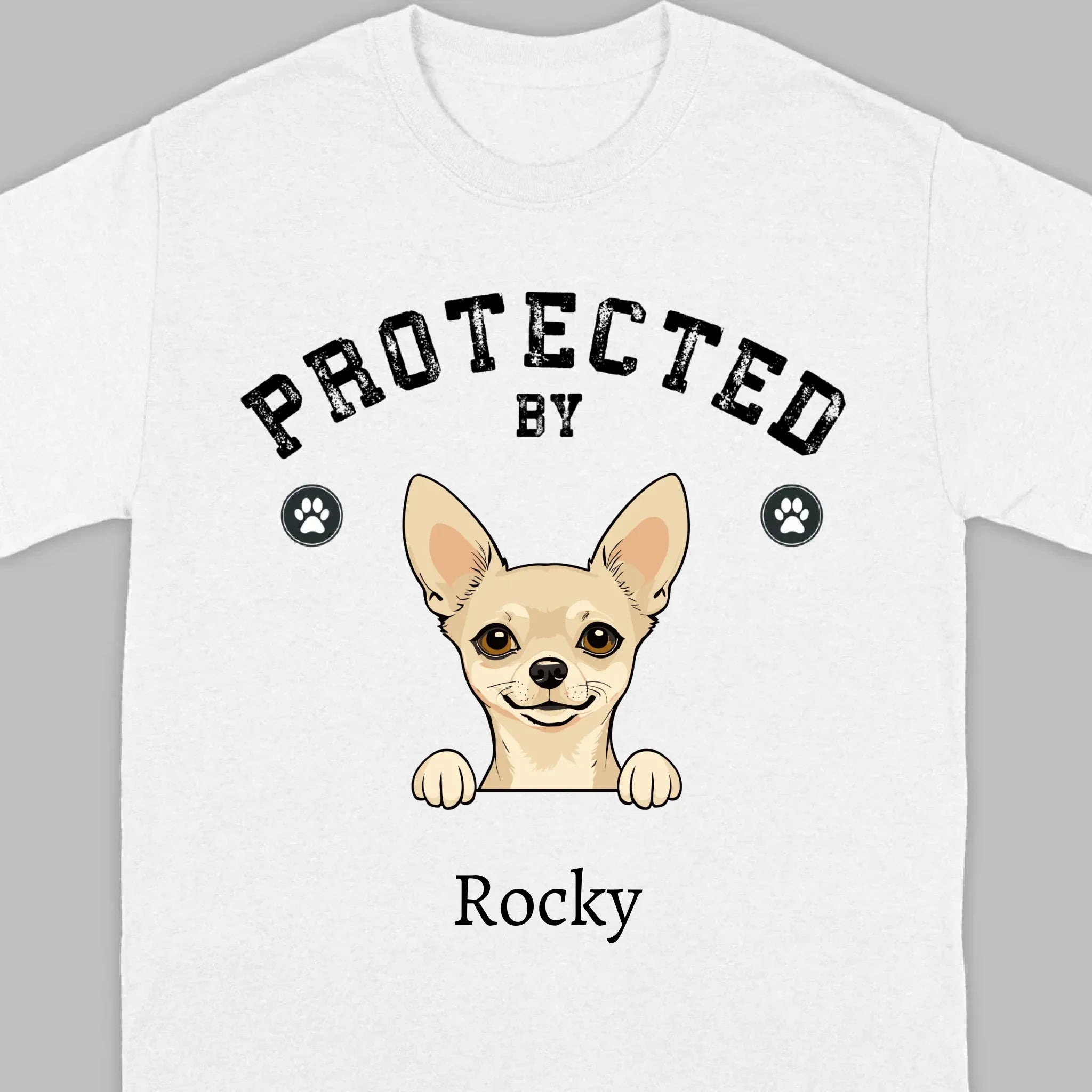Customizable Pet T-Shirts - Personalize with Your Pets' Names and Icons | 89Prints
