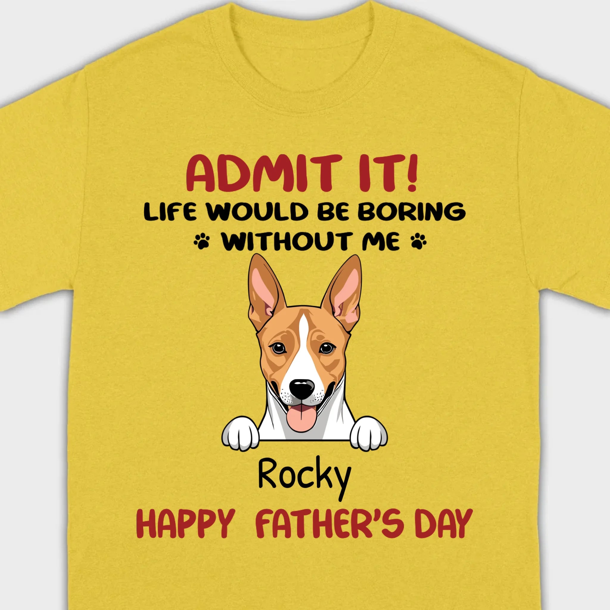 Celebrate Father’s Day with Custom Pet T-Shirts from 89Prints – Personalize Now!