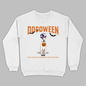 Personalized Dogoween T-Shirt | Custom Dog Halloween Tee - 89Prints