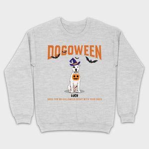 Personalized Dogoween T-Shirt | Custom Dog Halloween Tee - 89Prints